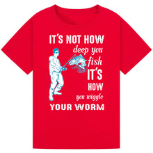 Load image into Gallery viewer, I Love Big Girls - Funny Fishing Tee