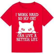 Load image into Gallery viewer, Cat Tee – Fun Style