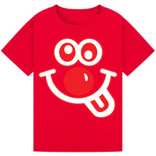 Lade das Bild in den Galerie-Viewer, Funky Face Red Nose Day T-Shirt 2025 – Fun Casual Tee
