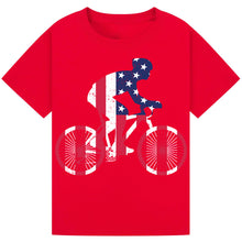 Load image into Gallery viewer, Cycling Graphic Tee – Fun Bike Print for Men, Women & Kids