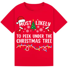 Load image into Gallery viewer, Most Likely to Peek Under the Christmas Tree