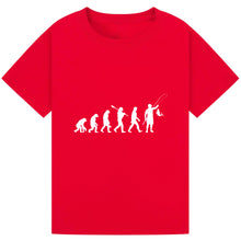Load image into Gallery viewer, Fishing Evolution - Funny Angler's Tee