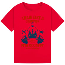 Load image into Gallery viewer, Funny Gym Tee – Will Work Out for Pizza