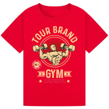 Load image into Gallery viewer, Train Hard, Stay Motivated – Gym Quote Tee