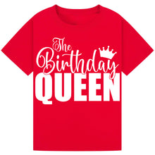 Load image into Gallery viewer, The Birthday Queen Crown Shirt