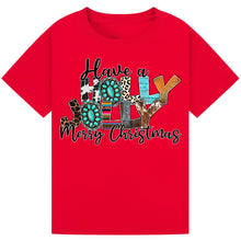 Load image into Gallery viewer, Cute Holiday Santa Tee
