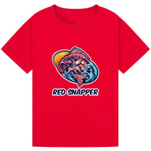 Load image into Gallery viewer, Red Snapper - Funny Fishing Tee