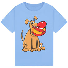 Lade das Bild in den Galerie-Viewer, Dog Bite Ball Red Nose Day T-Shirt 2025 – Playful Kids’ Tee