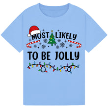 Load image into Gallery viewer, Most Likely to Be Jolly T-Shirts