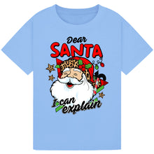 Lade das Bild in den Galerie-Viewer, Dear Santa, I Can Explain Tee