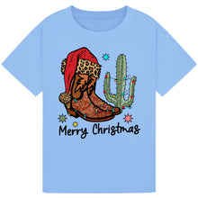 Load image into Gallery viewer, Merry Christmas Cowboy Tee