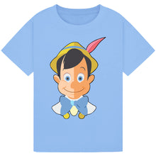 Load image into Gallery viewer, Pinochio Face T-Shirt – Cute World Book Day Storybook Tee