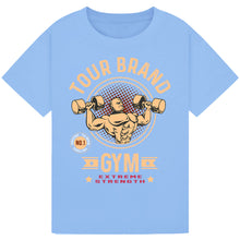 Load image into Gallery viewer, Train Hard, Stay Motivated – Gym Quote Tee