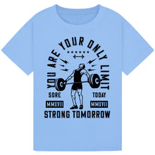 Load image into Gallery viewer, Gym Lover’s Tee – Lift Heavy, Stay Happy