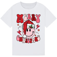 Lade das Bild in den Galerie-Viewer, Merry Christmas Santa Hat Tee