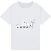 Load image into Gallery viewer, Fishing Evolution - Funny Angler's Tee