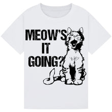Load image into Gallery viewer, Playful Cat Tee – Trendy Gift