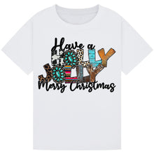 Load image into Gallery viewer, Cute Holiday Santa Tee