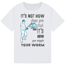 Load image into Gallery viewer, I Love Big Girls - Funny Fishing Tee