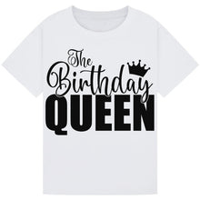 Load image into Gallery viewer, The Birthday Queen Crown Shirt