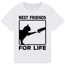 Load image into Gallery viewer, Trendy Cat Graphic Tee – Perfect for All Ages, Cat Lovers' Gift