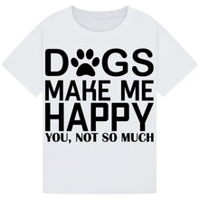 Load image into Gallery viewer, Dog Graphic Tee – Soft & Stylish