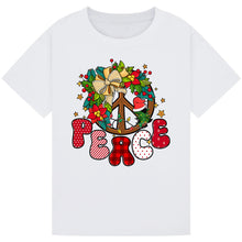 Load image into Gallery viewer, Christmas Santa Crew Neck Tee