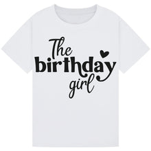 Load image into Gallery viewer, The Birthday Girl Heart Tee