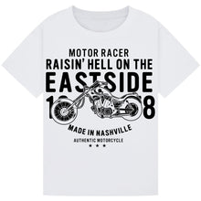 Lade das Bild in den Galerie-Viewer, Motorbike Themed Tee – Fun Casual Wear