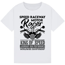 Lade das Bild in den Galerie-Viewer, Motorbike Printed T-Shirt – Cool & Comfy Wear