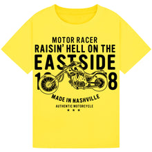 Lade das Bild in den Galerie-Viewer, Motorbike Themed Tee – Fun Casual Wear