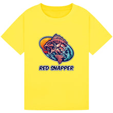 Load image into Gallery viewer, Red Snapper - Funny Fishing Tee