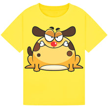 Load image into Gallery viewer, Angry Dog Red Nose Day T-Shirt 2025 – Cute Animated Tee