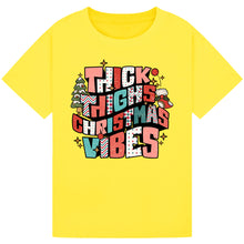 Lade das Bild in den Galerie-Viewer, Thick Thighs Christmas Tee