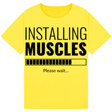 Load image into Gallery viewer, Gym Motivation Print Tee – Earn Your Sweat
