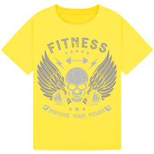 Load image into Gallery viewer, Beast Mode Gym Tee – Unleash the Power