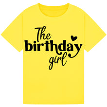 Load image into Gallery viewer, The Birthday Girl Heart Tee