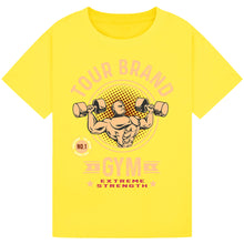 Load image into Gallery viewer, Train Hard, Stay Motivated – Gym Quote Tee