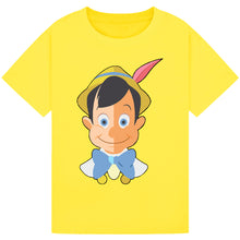 Load image into Gallery viewer, Pinochio Face T-Shirt – Cute World Book Day Storybook Tee