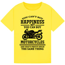Lade das Bild in den Galerie-Viewer, Motorbike Print T-Shirt – Trendy Casual Wear