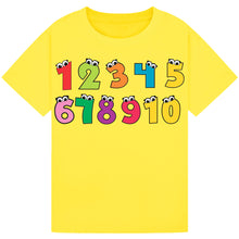 Load image into Gallery viewer, Kids Emoji T-Shirt – 1-10 Counting Design