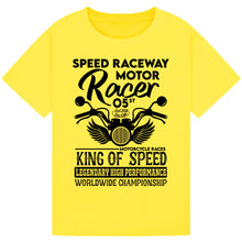 Lade das Bild in den Galerie-Viewer, Motorbike Printed T-Shirt – Cool & Comfy Wear