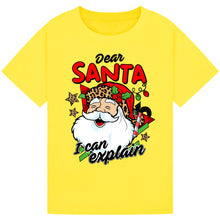 Lade das Bild in den Galerie-Viewer, Dear Santa, I Can Explain Tee