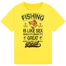 Load image into Gallery viewer, Weekend Forecast: Fishing with a Chance of Drinking Tee