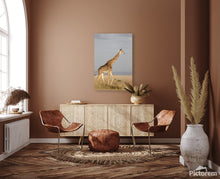 Load image into Gallery viewer, ANI-02 Natural world giraffe Canvas Wall Art Décor Picture Framed