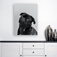 Load image into Gallery viewer, ANI-06 Natural world dog black & white Print Wall Art Décor Picture Framed