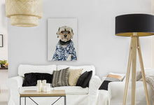 Load image into Gallery viewer, ANI-12 Natural World Dog Print Wall Art Décor Picture Framed