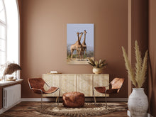 Load image into Gallery viewer, ANI-20 Natural World Giraffes Wild Animal Print Wall Art Décor Picture Framed