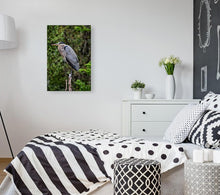 Load image into Gallery viewer, ANI-22 Natural World Great Blue Heron Print Wall Art Décor Picture Framed