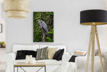 Load image into Gallery viewer, ANI-22 Natural World Great Blue Heron Print Wall Art Décor Picture Framed
